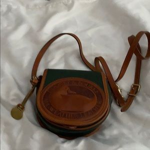 Dooney and Burke small leather duck bag